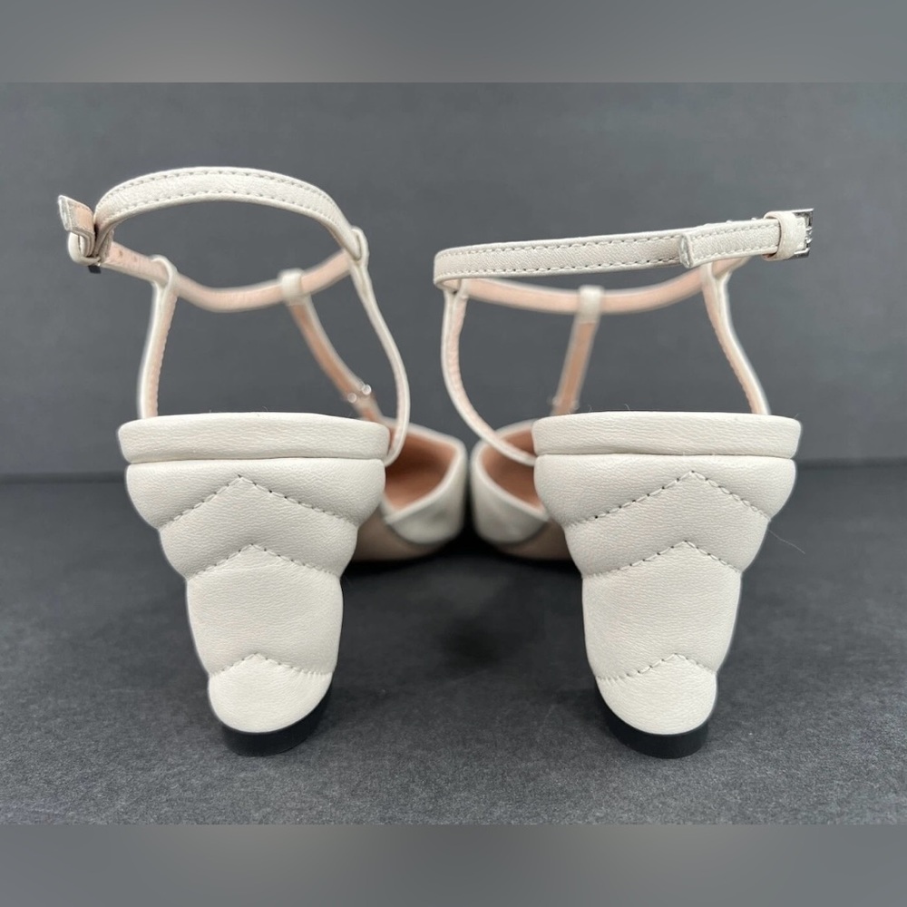 GUCCI WOMEN'S PETITE GG SLINGBACK NAPPA CHARLOTTE PUMPS SIZE EU 41 - Picture 5 of 11